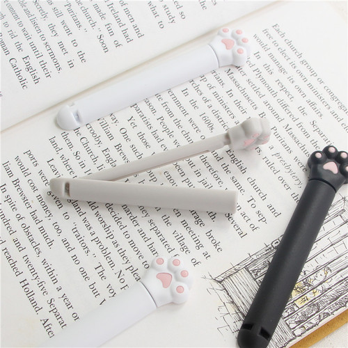 6 pieces soft cute cat claw sealing clip food bag clip kitchen snack food preservation sealing clip