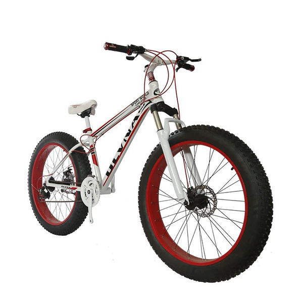 26 inches-white red