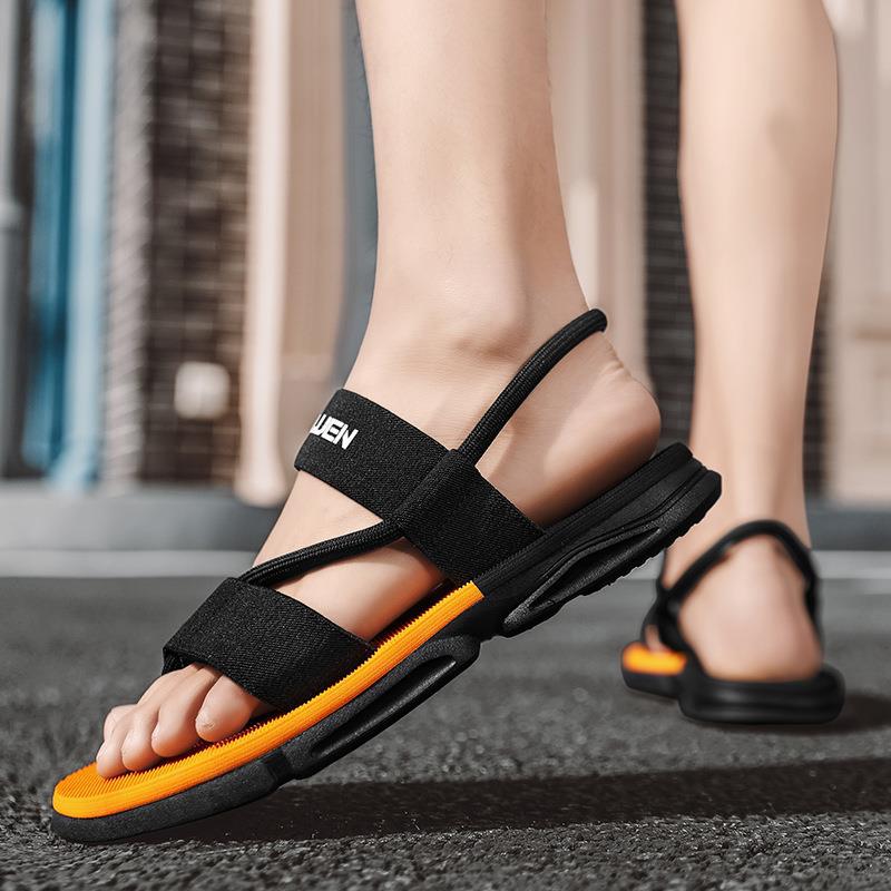 Sandalias casuales transfronterizas 2023 verano al aire libre playa zapatos hombres chanclas casa interior plataforma zapatillas
