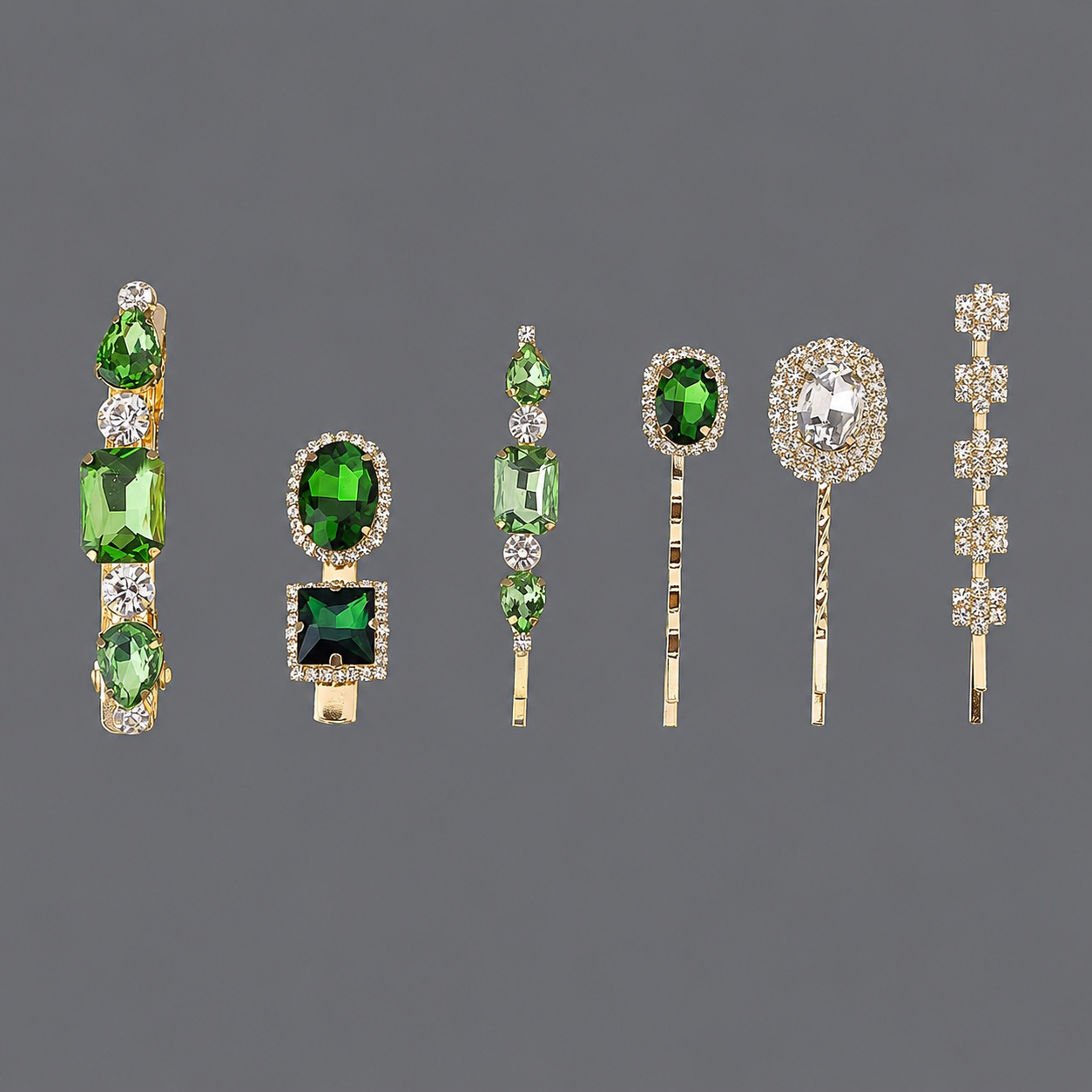 Horquilla de zirconio de lujo ligero europeo y americano con incrustaciones de diamantes, pinza de pelo de alta gama para mujer, suministro mayorista transfronterizo directo de fábrica.