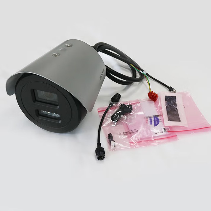 Instalación de seguridad de corriente débil de la cámara de zoom de cilindro DS - 2XE3049FWD-DXZ de 4 millones de HPE a prueba de explosiones