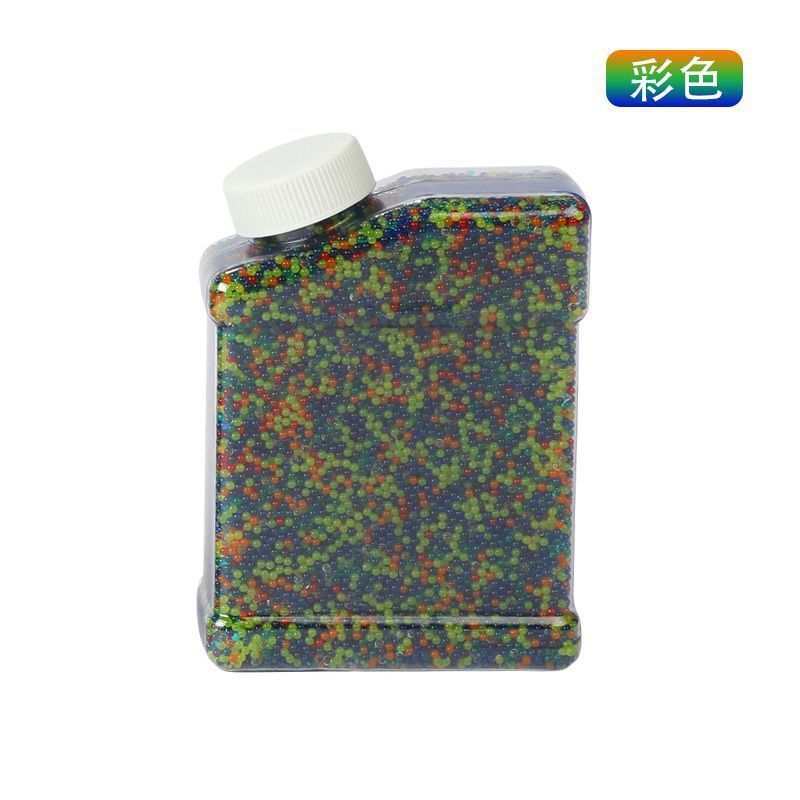 水晶弹珠吸水弹7-8mm泡弹珠瓶装儿童玩具软水弹泡弹珠泡大水弹包|undefined