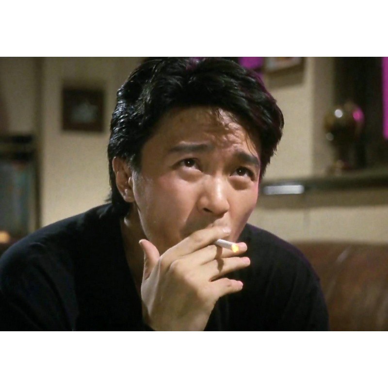 Zhou Xingchi foto de película clásica póster nostálgico retro decoración marco dormitorio pintura de pared simple