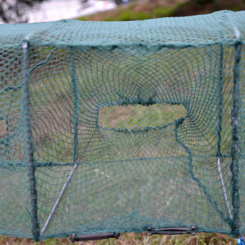 虾笼渔网鱼网加厚龙虾地网笼捕鱼专用折叠鱼笼捕虾网黄鳝笼河虾