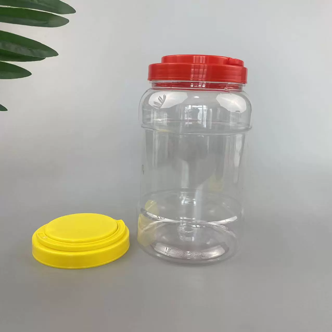 厂家直供 1.5升广口透明塑料 玩具塑料包装罐 大容量塑料瓶