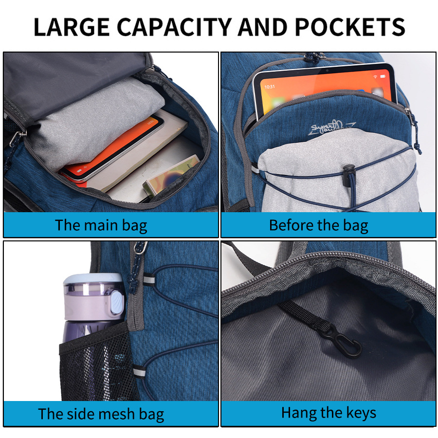 20L Water-Resistant Ultra-Light Outdoor Hiking Long-Distance Mountaineering Bag Sports Backpack_voghion.com