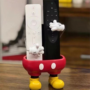 Cute Mickey Remote Control Storage Rack New Mickey Mouse Multifunctional Desktop Ornaments Placement Decoration
