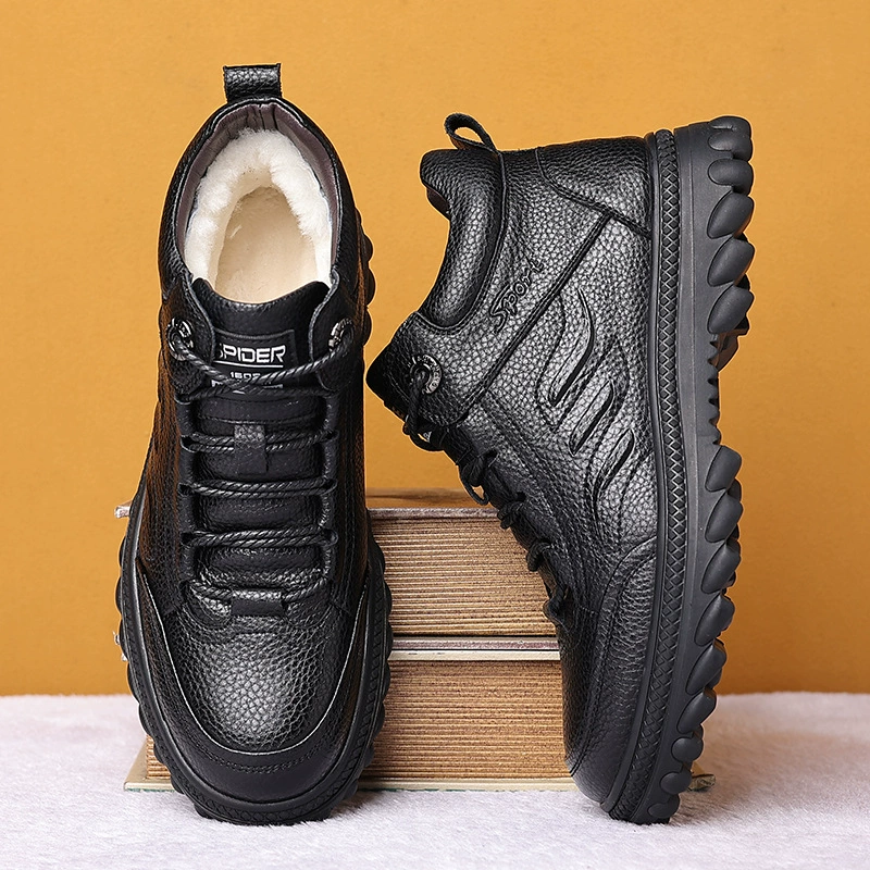 Очень Большие размеры хлопчатобумажная обувь мужская обувь 45 зимние шерстяные флисовые теплые 46 Северо-Восточный мех зимние сапоги 47 плюс 48