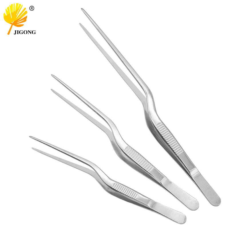 Stainless steel gun-shaped tweezers 14cm/16cm/20cm ear picking…