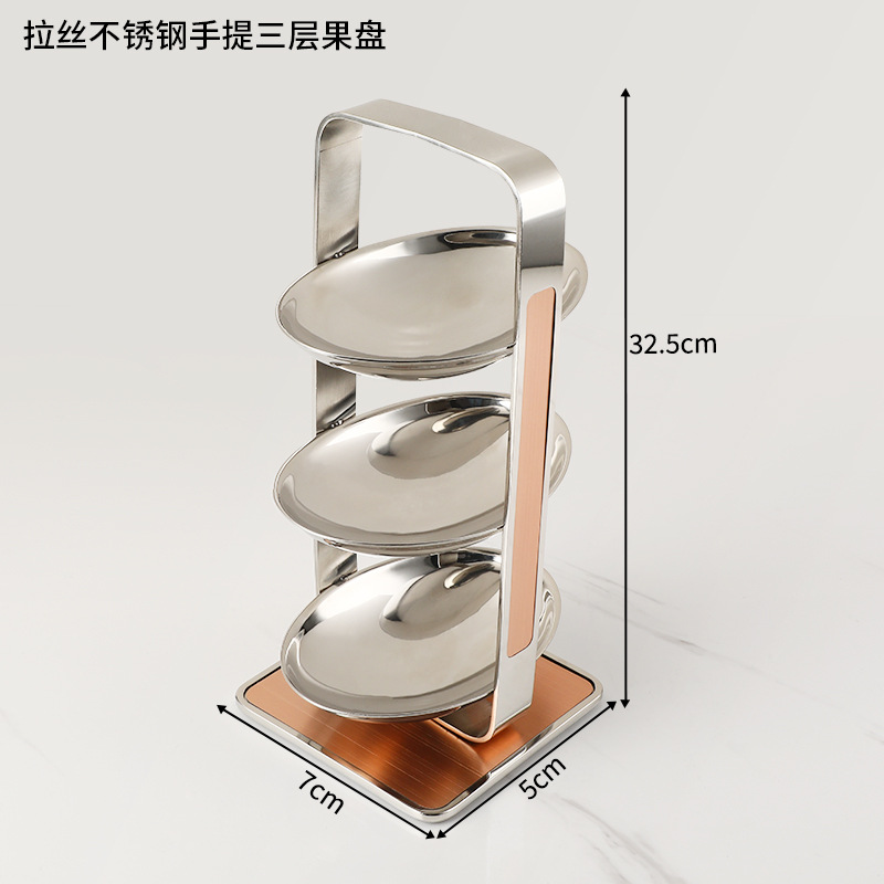 Ktv acero inoxidable cepillado conjunto completo suministros de Decoración de mesa caja de negocios Cenicero plato de fruta Luz de lujo decoración de escritorio traje