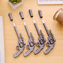 日韩国创意文具批发 穿越火线左轮手枪圆珠笔 学生玩具武器笔