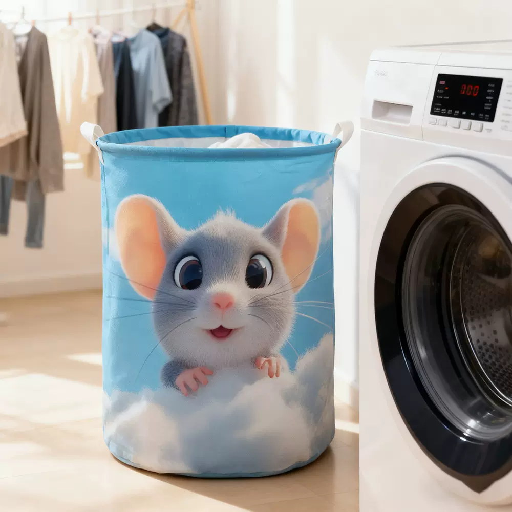 生肖鼠家用脏衣篮大号可折叠防水脏衣服收纳筐玩具篓收纳桶