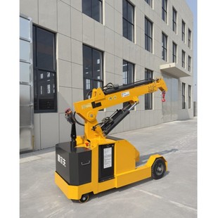Pulph Mobile Small Crane Hoist 1 Ton 2t Lifting Fully Automatic Hydraulic Crane Rotating Hoist