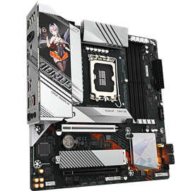 技嘉B760M AORUS ELITE WIFI6E-P GEN5雕妹主板DDR5适用14代CPU