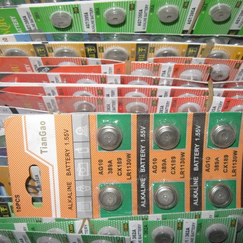 AG0到AG13 等等 纽扣电池 小电子 明水百货批发 各种型号都有