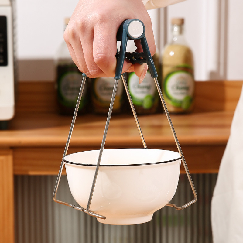 Acero inoxidable a prueba de rellenos para extraer abrazadera de tazón, abrazadera de platos, abrazadera de platos, aparatos de cocina