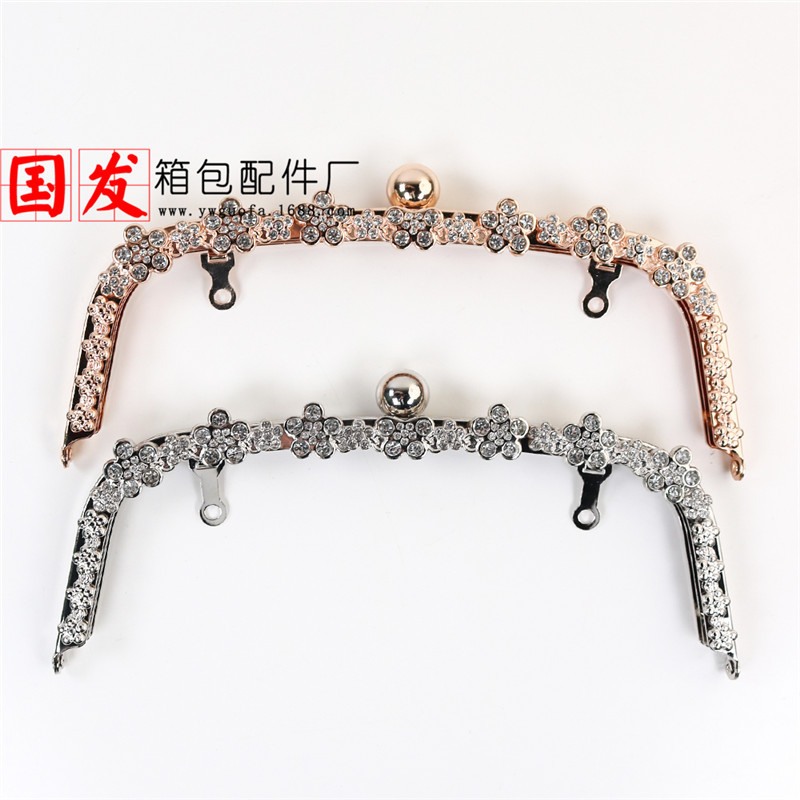 22 cm abovedado monje cabeza de ciruela oro agujero tornillo oro claro plateado