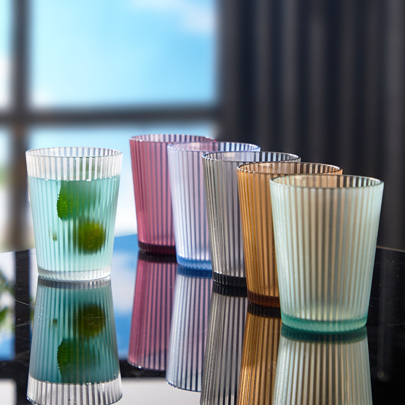 Tazas de color acrílico bar de hotel tazas de cóctel tazas de cerveza tazas de restaurante comerciales tazas de agua a prueba de caídas tazas de jugo