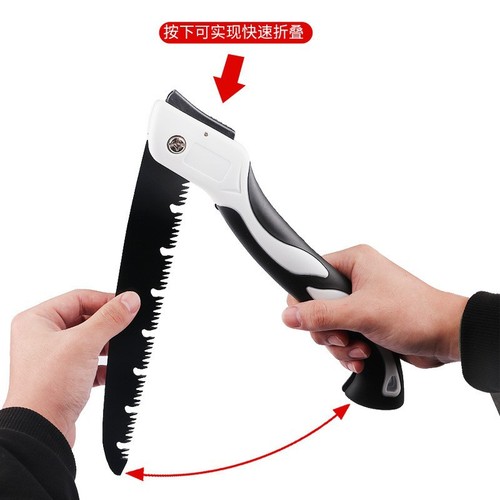 260mm saw household hand-pulled woodworking fast folding hand saw logging saw garden small hand-held hand saw