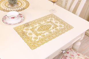 pvc gilding placemat 30 * 45cm