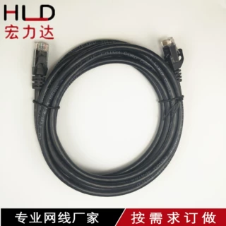 厂家订做阻燃CM/CMR/CMX/CMP网线UL444建筑阻燃成品网线跳线