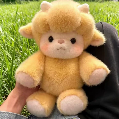 Oyuncaq yastıqlar: Plush Toy, Highland Calf - scottish-highland-sheep-yellow-45cm028kg