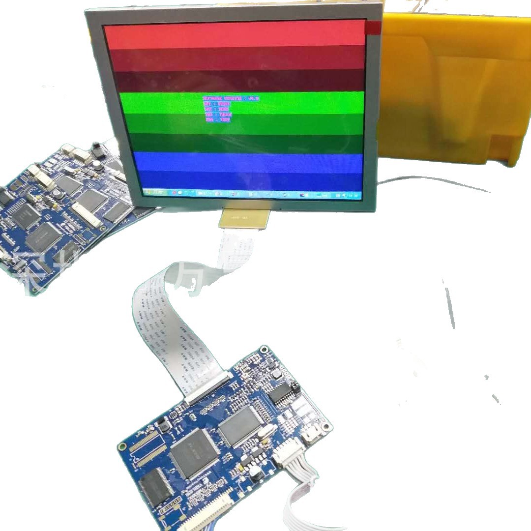 8寸800*600分辨率视频叠加控制板支持开小窗口显示50pinRGB接口
