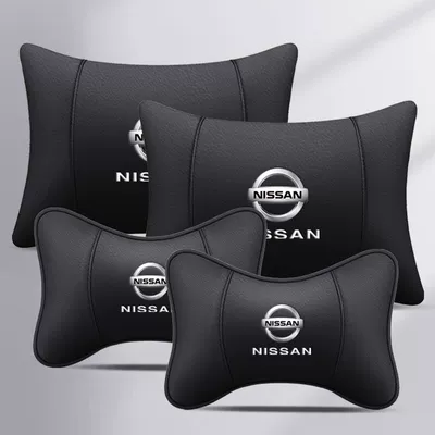 Suitable for Car Headrest, Lumbar Support, Neck Pillow, Nissan Teana, Qashqai, Juke, Tiida, Tiida, Sylphy, Sunny, Bluebird, Qich
