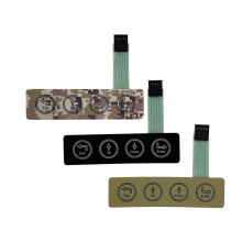 生产批发彩印薄膜按键开关 薄膜按键面板 渐变面膜 凸包PET面板