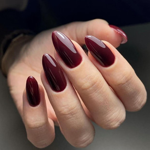 Hot Girl Temperament Cherry Red Wearable Nail Press on nails Drops False Nail Nail JD-29