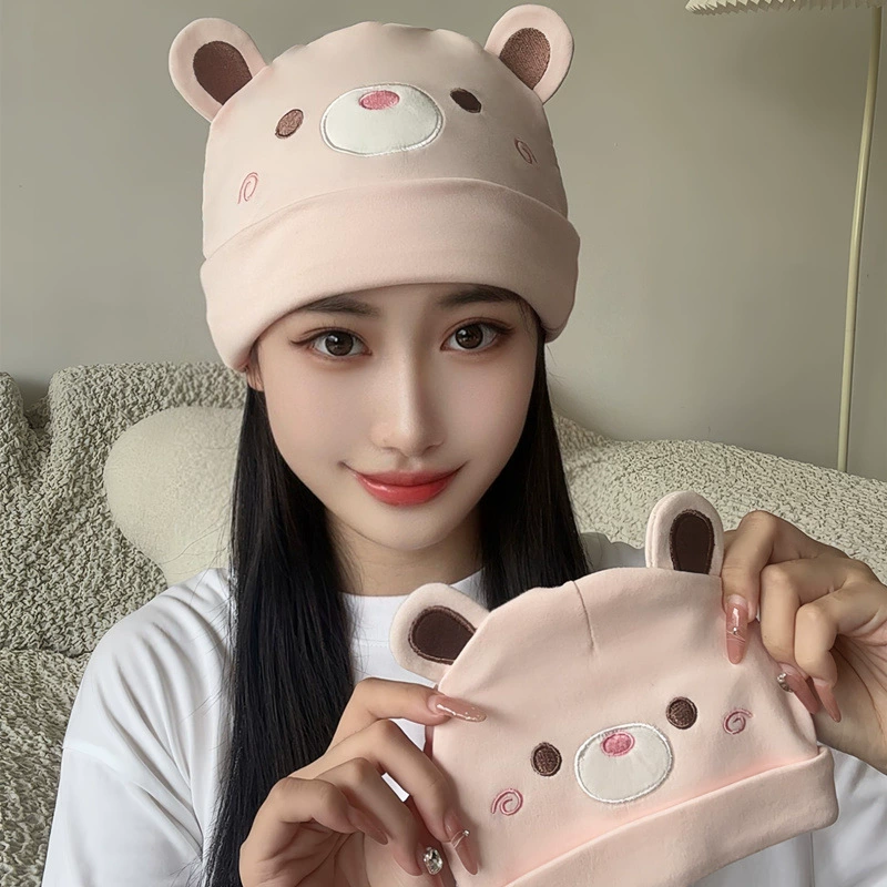 Огнестойкие шляпы тюрбан для волос беременные весной и осенью летом дышащие послеродовой уход за лбом матери ветрозащитный 34567 месяцев