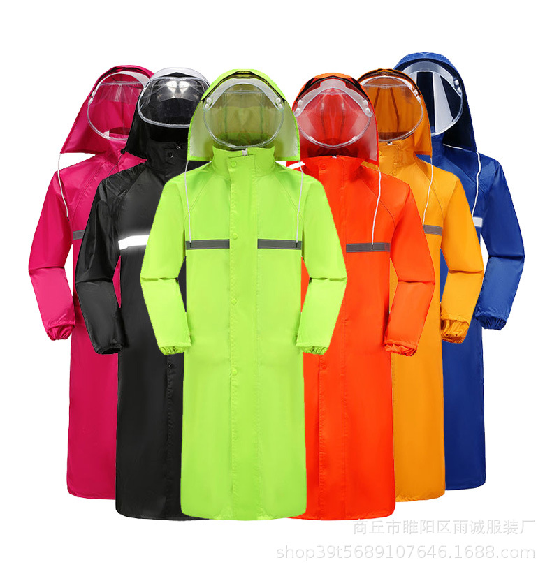 长款连体雨衣详情