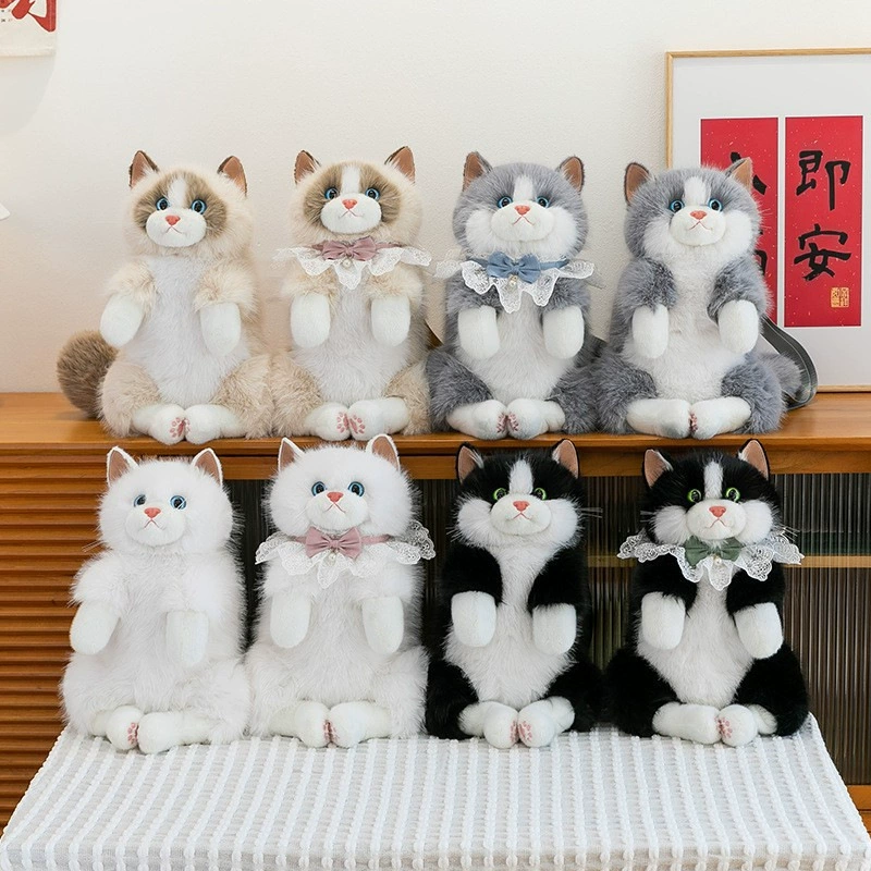 Реалистичный рюкзак, кукла, плюшевая игрушка, кот
