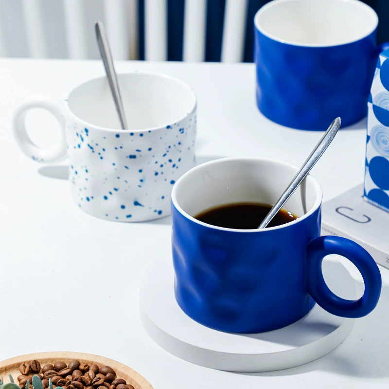 Ceramic creative Scandinavian high quality tea cup, set, Birthday gift