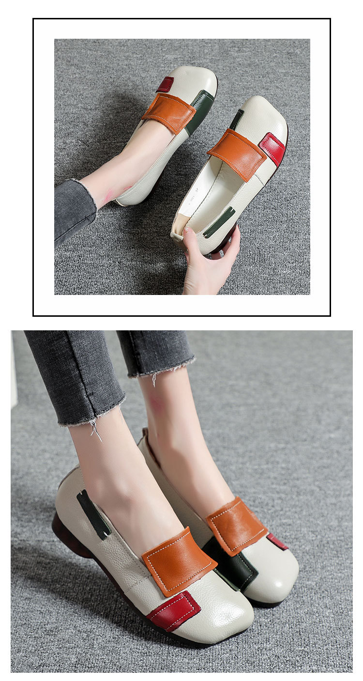 Title 2, Zapatos casuales de mujer con suela blanda y co...