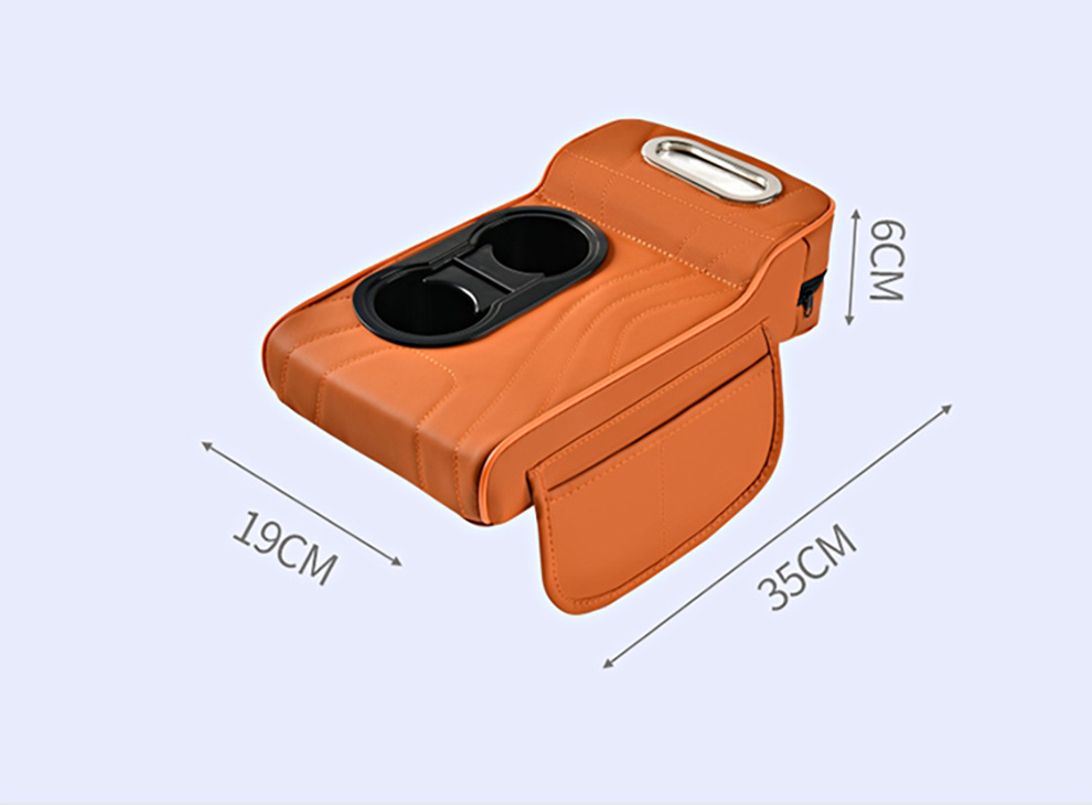 2025 New Model Central Car Armrest Box Heightening Pad Protective Cover Car Armrest Box Pad Car Tissue Box