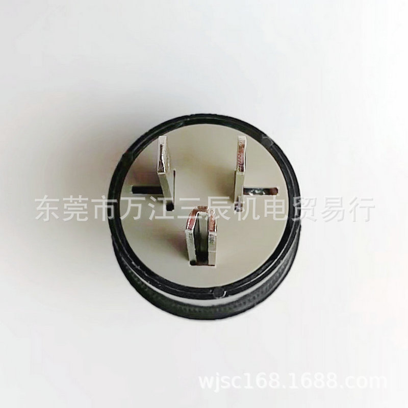 美式美规插头 LK7001 15A125V美式电源插头JWP3502-2两极电源插头