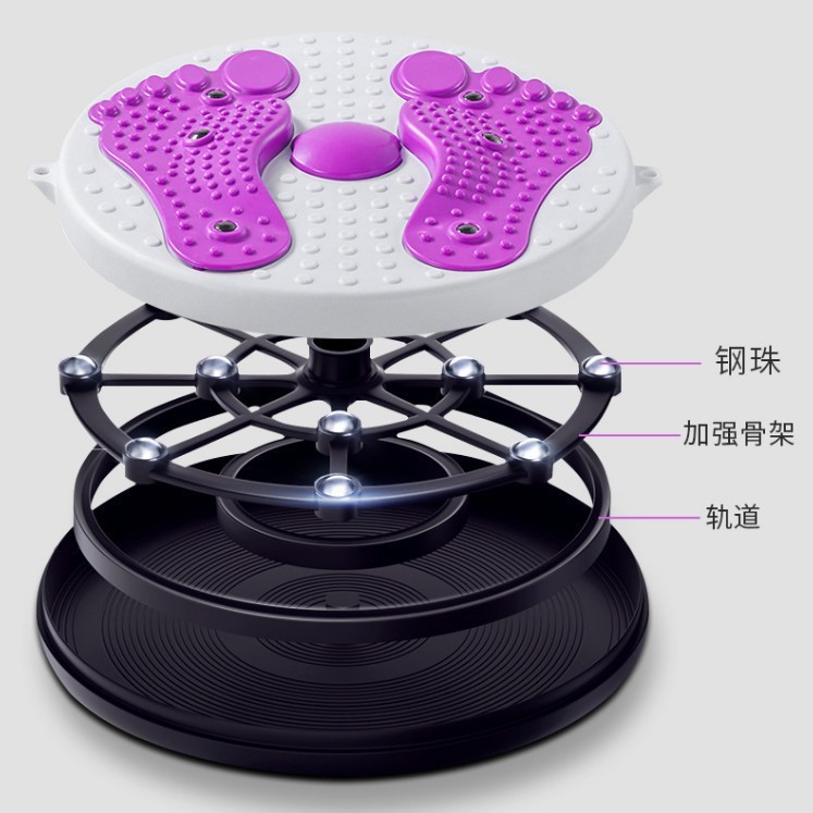 腰をひねる運動器具 家庭用 ウエストフィットネス機器 女性用 お腹をひねるマシン 跨境メーカー トレンドフィットネス|undefined