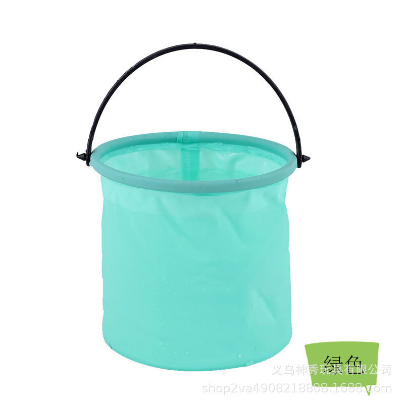 1 pluma portátil contenedor de lavado plegable arte pequeño cubo con compartimento acrílico acuarela gouache cepillo de pintura pluma Cubo de lavado