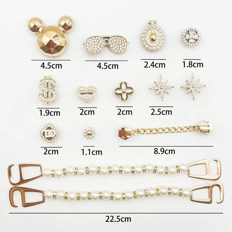 Популярный трансграничный набор аксессуаров для обуви с цветами, сабо, украшения своими руками, украшения для обуви, съемные цветы для обуви, пряжки для обуви