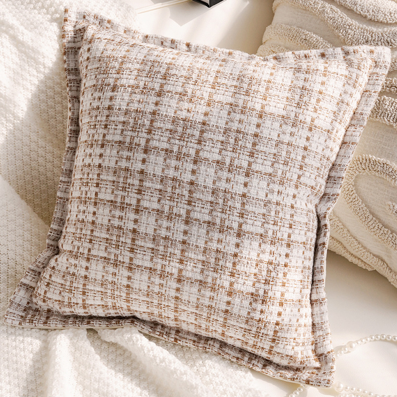 Luz de lujo simple almohada de viento lindo calabaza sofá funda almohada sofá asiento de cama almohada cojín image 12