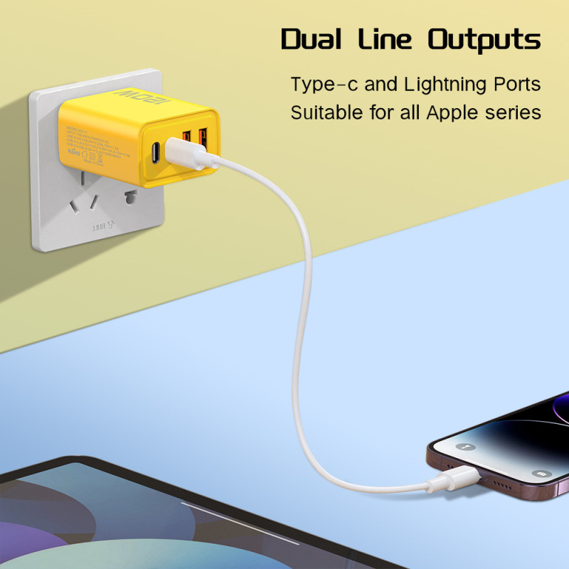 120wダブルPDダブルUSB充電器はアップル華為米携帯電話欧米英規type-c充電ヘッドを適用する|undefined