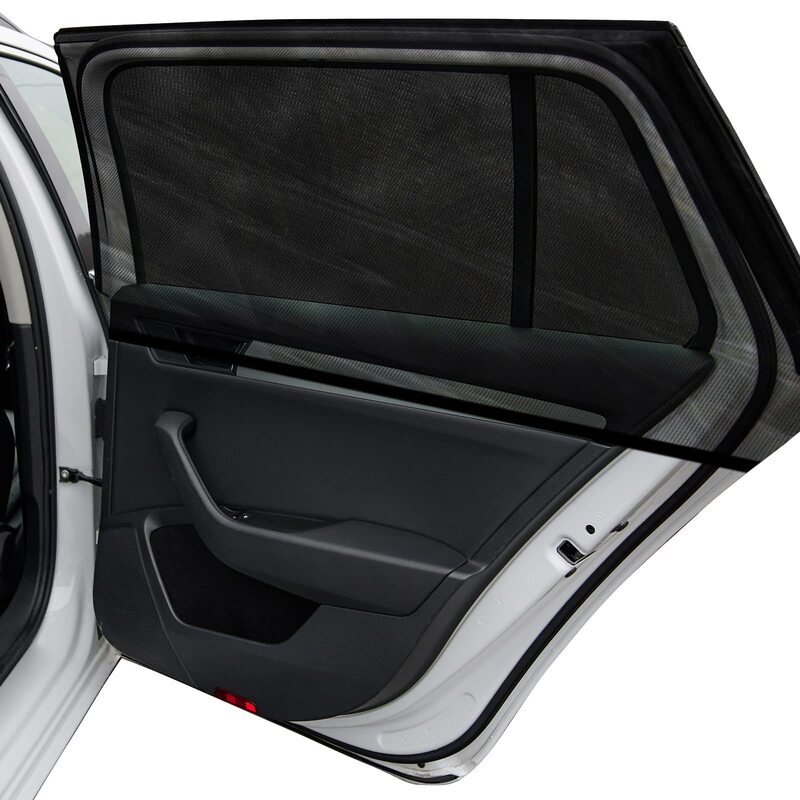 Amazon car side window sunshade black mesh sunscreen car window curtain camping mosquito-proof car sunshade Amazon car side window sunshade black mesh sunscreen car window curtain camping mosquito-proof car sunshade
