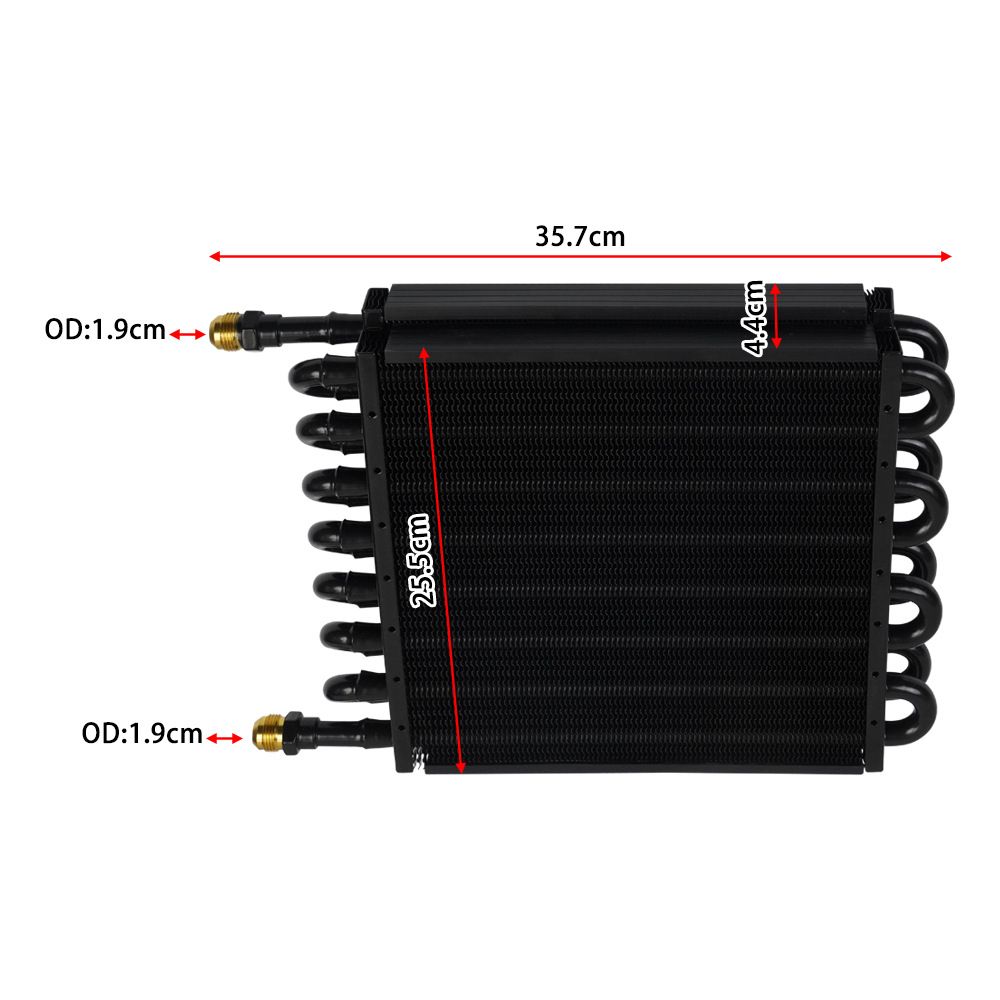 16열 검정색 응축관 본체