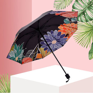50% off Umbrella 8-Bone Large High-Value Starry Sky Parasol Mini Portable Sun Protection Uv Sun Umbrella