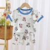 Short -sleeved TZ pet dog