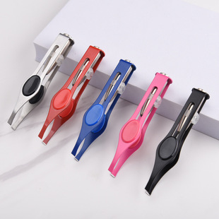Eyebrow Clip with Light, Led Eyebrow Clip, Eyebrow Tweezers, Eyelash Eyebrow Pliers, Multifunctional Beauty Tool Set, Wholesale in Stock