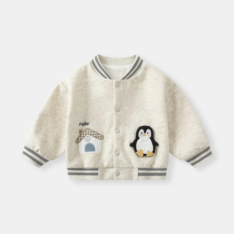 Baby Boy Jacket Autumn 2026 New Style Children's Baseball Jacket Top Spring and Autumn Boys Infant Jacket Outerwear