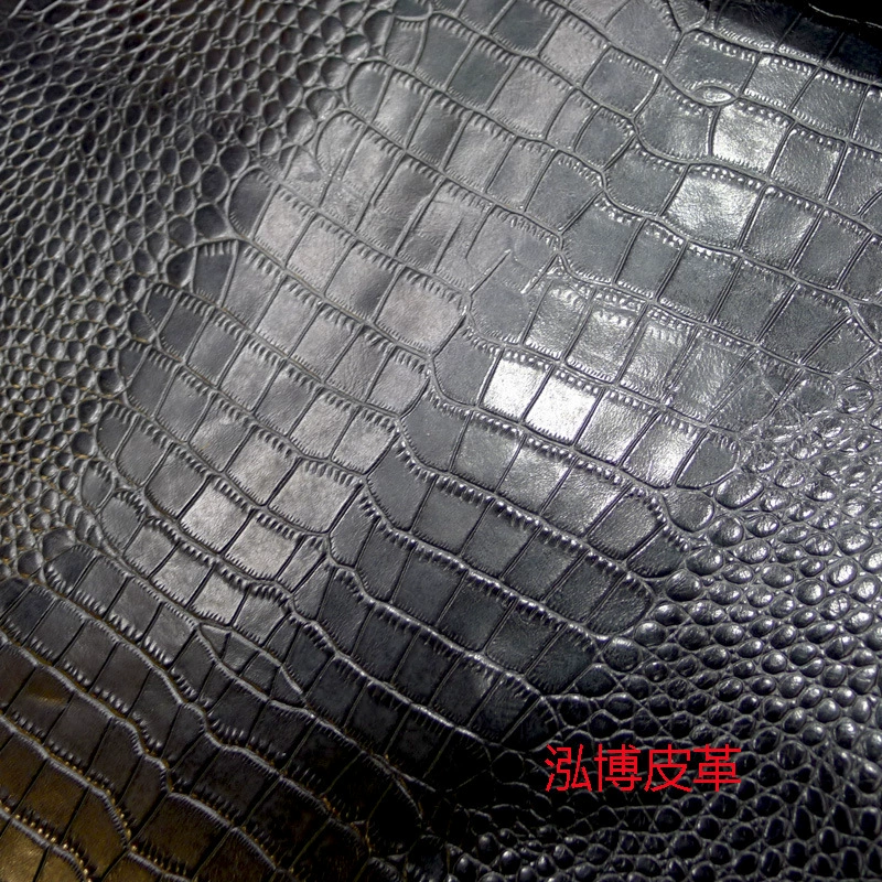 [Hongbo Leather] Весь слой кожаной кожи верхний слой на втором слое оранжевой кожаной вырезанной версии образца зоны доставки