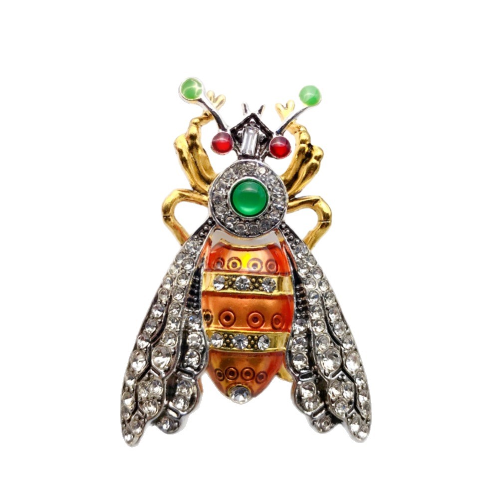 Spilla a forma di falena vintage per giacche uomo e donna_voghion.com